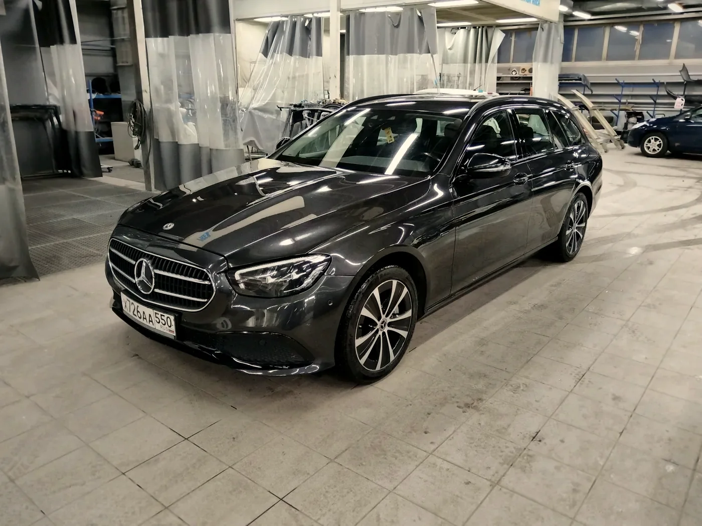 Mercedes после ремонта